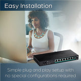 8-PORT UNMANAGED 2.5G POE+ SW