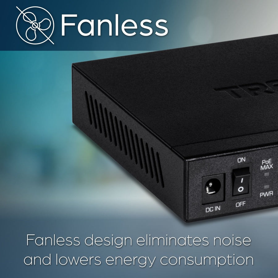 5-PORT UNMANAGED 2.5G POE+ SW