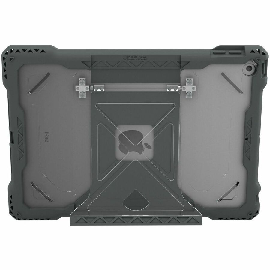 Shield Extreme-X2 for iPad 9 10.2" (Fits iPad 7/8/9) (Black Bezel-Gray Case)
