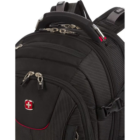 SwissGear ScanSmart 5358201421 Carrying Case (Backpack) for 16" Notebook - Black/Red