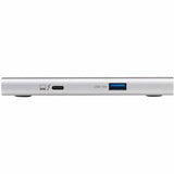 Eaton Tripp Lite Series 4-Port Thunderbolt 4 Hub - 8K, 2x 4K 60 Hz, USB 3.2 Gen 2, USB-A Port, 100W Charging, Gray