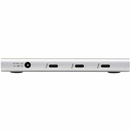Eaton Tripp Lite Series 4-Port Thunderbolt 4 Hub - 8K, 2x 4K 60 Hz, USB 3.2 Gen 2, USB-A Port, 100W Charging, Gray