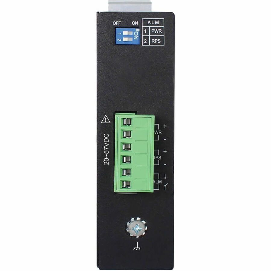 Eaton Tripp Lite Series 5-Port Managed Industrial Gigabit Ethernet Switch - 10/100/1000 Mbps, GbE SFP Slot, -40&deg; to 75&deg;C, DIN Mount, TAA