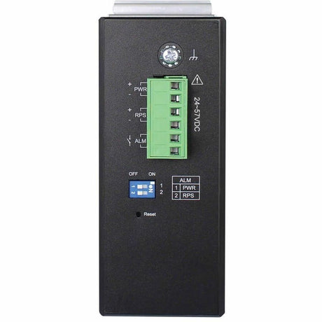 Eaton Tripp Lite Series 8-Port Managed Industrial Gigabit Ethernet Switch - Layer 2, 1 Gbps, PoE+ 30W, 4 GbE SFP Ports, -40&deg; to 75&deg;C, DIN Mount, TAA