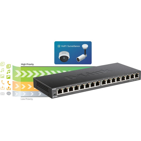 D-Link 16-Port Gigabit Desktop Switch