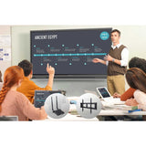 ViewSonic ViewBoard IFP8652-1C-E4 - 4K Interactive Display with WiFi Adapter and Slim Trolley Cart - 400 cd/m2 - 86"