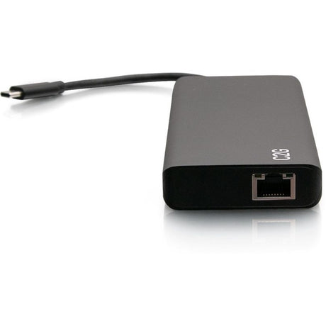 C2G USB C Docking Station - Dual Monitor Docking Station with 4K HDMI, USB, Ethernet, and AUX - Power Delivery up to 60W