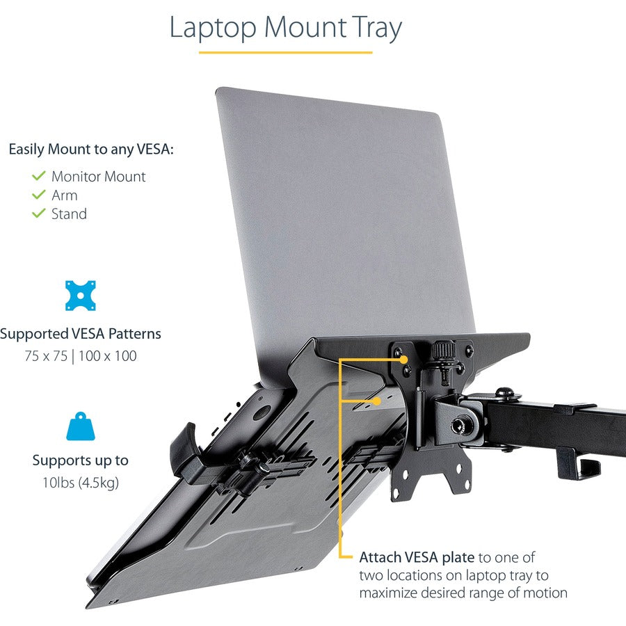VESA LAPTOP TRAY MONITOR ARM