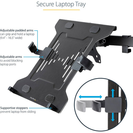 VESA LAPTOP TRAY MONITOR ARM