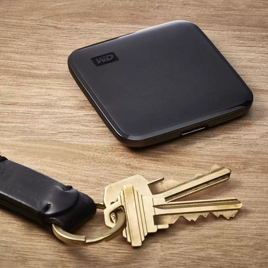 WD Elements WDBAYN0010BBK-WESN 1 TB Portable Solid State Drive - External
