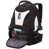 SwissGear ScanSmart 1900204418 Carrying Case (Backpack) for 17" Notebook - Black/White