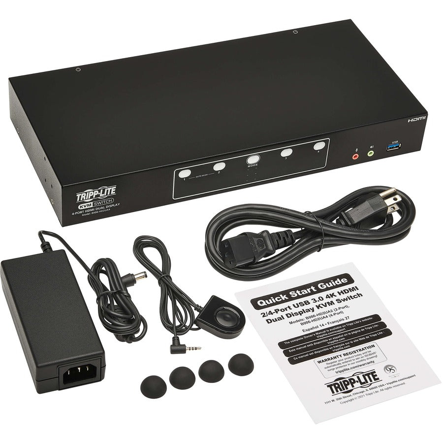 HDMI KVM SWITCH 4-PORT 4K60HZ