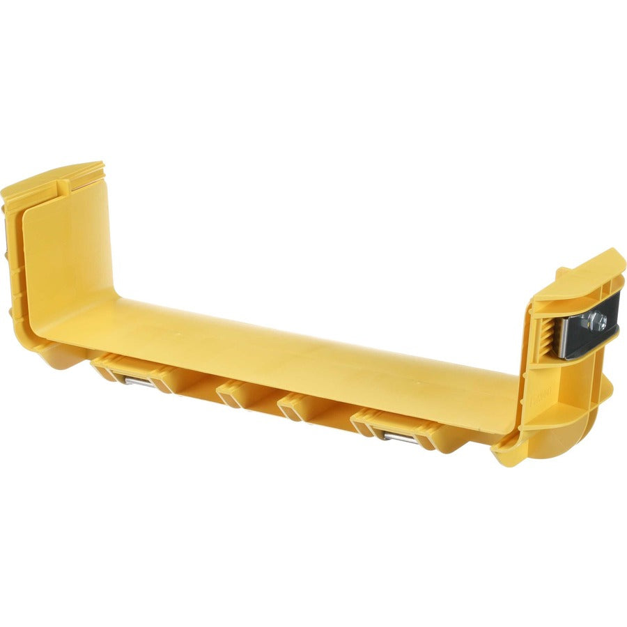 Panduit FiberRunner&reg; Coupler, 12x4, Yellow