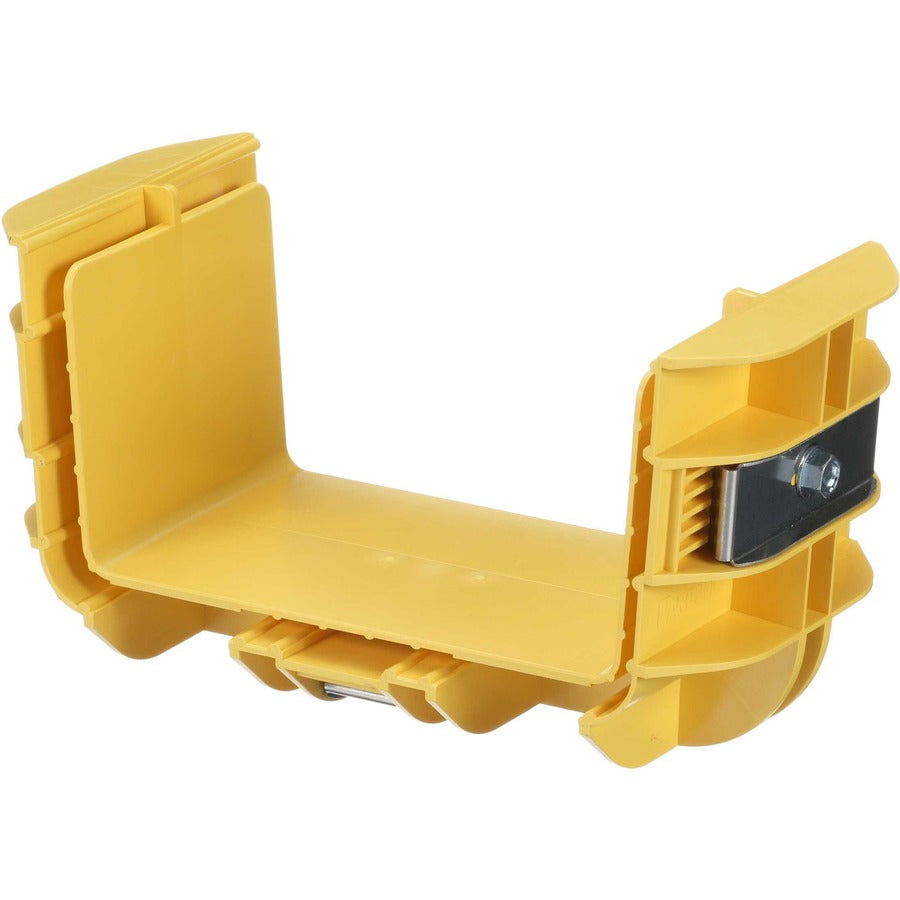 Panduit FiberRunner&reg; Coupler, 6x4, Yellow