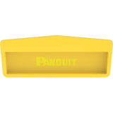 Panduit FiberRunner&reg; End Cap, 12x4, Yellow