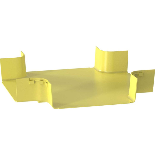 Panduit FiberRunner&reg; 4-Way Cross Fitting, 12x4, Yellow