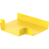Panduit FiberRunner&reg; Horizontal Tee, 12x4, Yellow