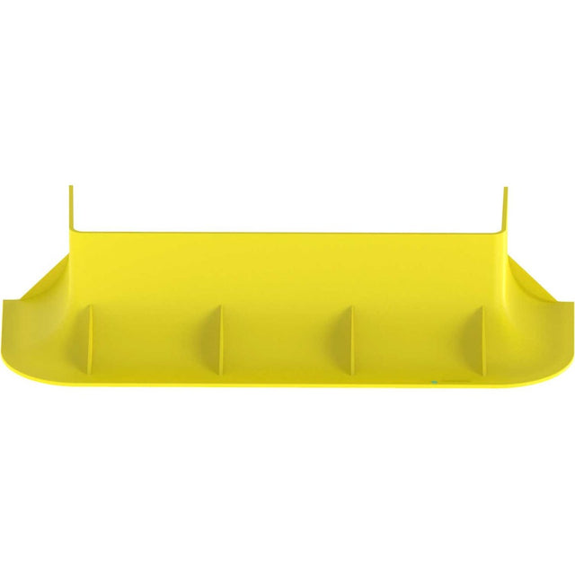 Panduit FiberRunner&reg; Bend Radius Control Trumpet, 12x4, Yellow