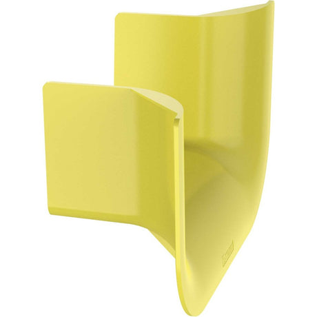 Panduit FiberRunner&reg; Bend Radius Control Trumpet, 6x4, Yellow