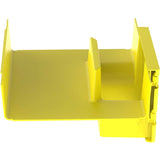 Panduit FiberRunner&reg; Vertical Tee, 90&deg;, 12x4, Yellow