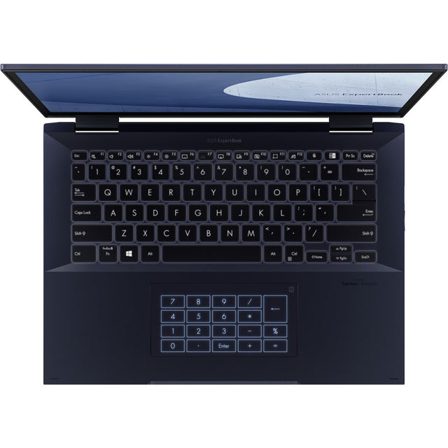 Asus ExpertBook B7 Flip B7402F B7402FEA-XH75T 14" Touchscreen Convertible 2 in 1 Notebook - WQXGA - Intel Core i7 11th Gen i7-1195G7 - 16 GB - 1 TB SSD - Star Black
