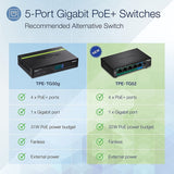 5 Port Gigabit PoE plus Switch
