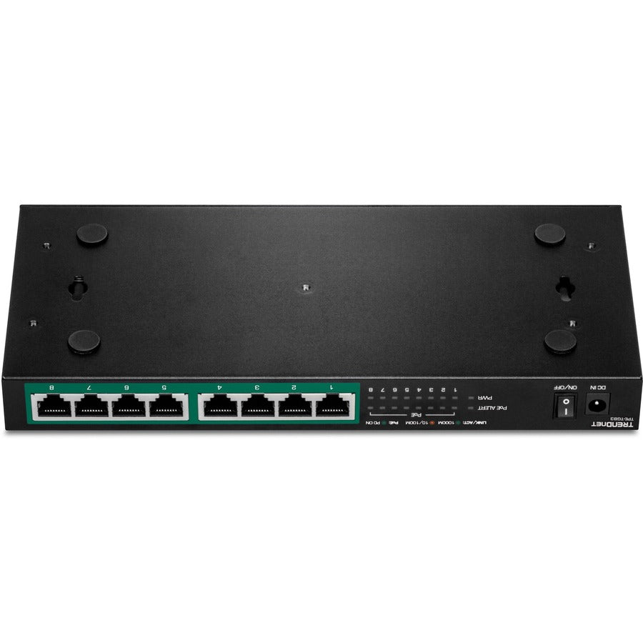 8 Port Gigabit PoE plus Switch