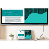 ViewSonic ViewBoard IFP7562 - 4K UHD Interactive Display with Integrated Software, 65W USB C, RJ45 - 350 cd/m2 - 75"