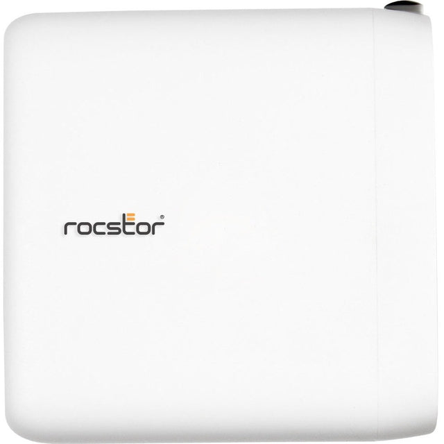 Rocstor 100W Smart USB-C Power Adapter - A/C Charger for Apple&reg; MacBook&reg;, MacBook Air&reg;, MacBook Pro&reg; 13" (61W), MacBook Pro&reg; 14" (67W), MacBook Pro&reg; 15.6" (87W), MacBook Pro&reg; 16" (96W) with USB=C, Chromebook&reg;, HP&reg;, Dell