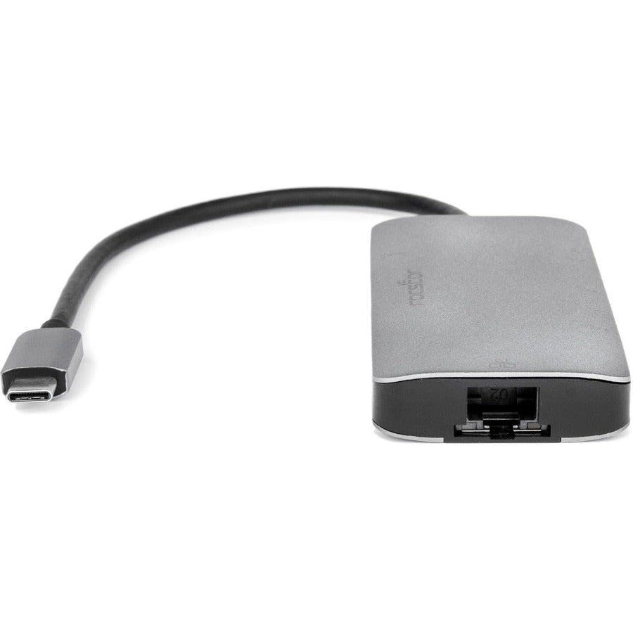3-PORT USB-C HUB WITH LAN PORTC