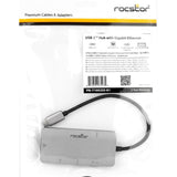 3-PORT USB-C HUB WITH LAN PORTC