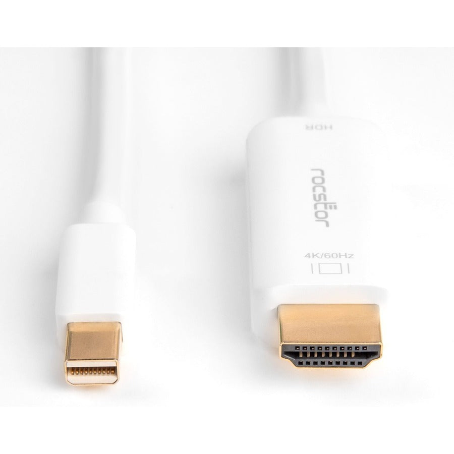 Rocstor Premium Mini DisplayPort to HDMI Cable M/M - 60Hz