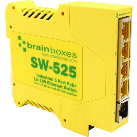 INDUSTRIAL 5 PORT POE 10/100