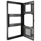 Chief Impact 50" On-Wall Kiosk - Protective Glass - Black