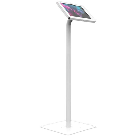 The Joy Factory Elevate II Floor Stand Kiosk for Surface Pro 8 (White)