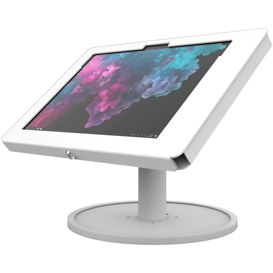 The Joy Factory Elevate II Countertop Kiosk for Surface Pro 8 (White)