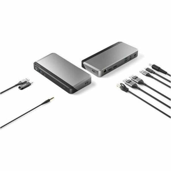 Alogic MX2 USB-C Dual Display DP Alt. Mode Docking Station - With 100W Power Delivery