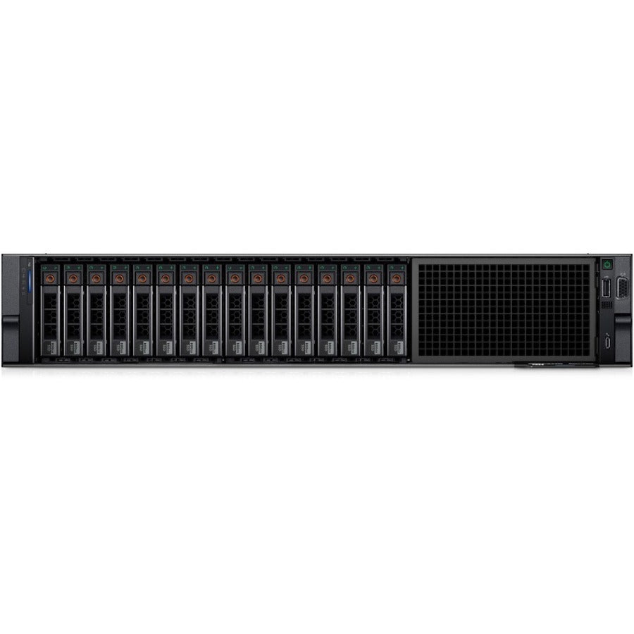 Dell EMC PowerEdge R550 2U Rack-mountable Server - 2 Xeon Silver 4310 2.10 GHz - 32 GB RAM - 2 TB HDD - (1 x 2TB) HDD Configuration - Serial ATA/600, Serial Attached SCSI (SAS) Controller