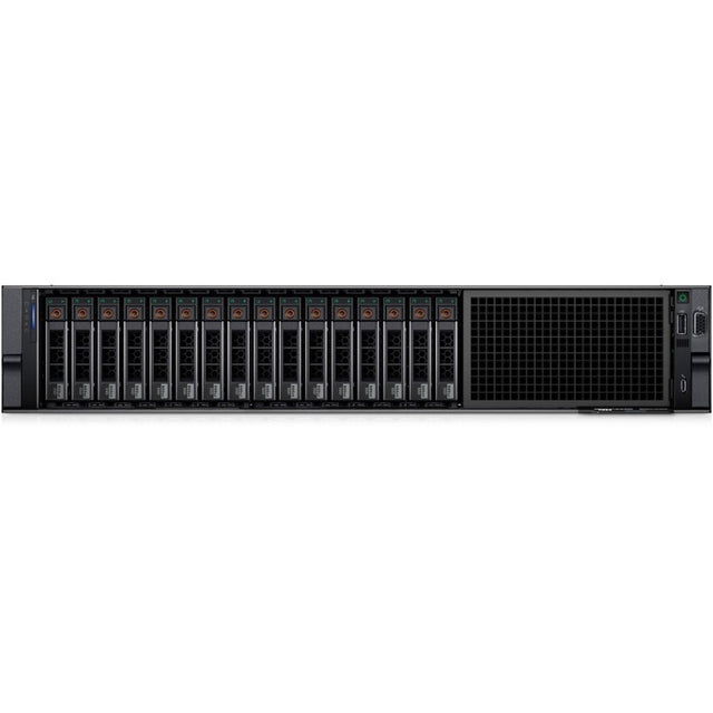 Dell EMC PowerEdge R550 2U Rack-mountable Server - 2 Xeon Silver 4310 2.10 GHz - 32 GB RAM - 2 TB HDD - (1 x 2TB) HDD Configuration - Serial ATA/600, Serial Attached SCSI (SAS) Controller
