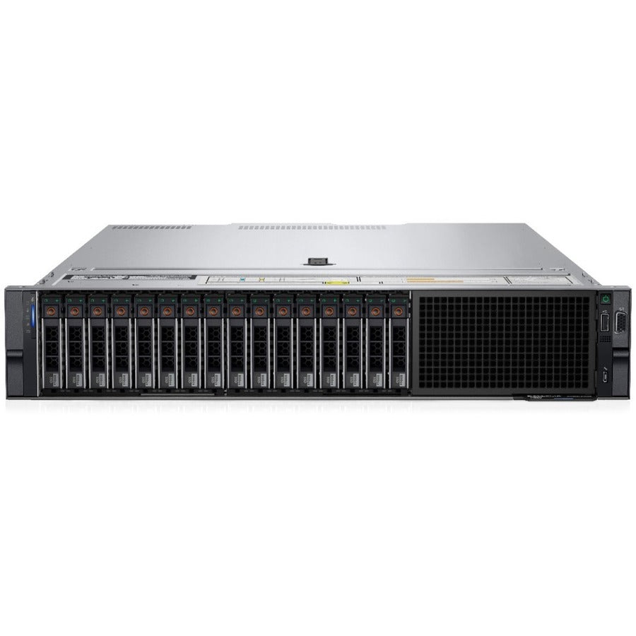 Dell EMC PowerEdge R550 2U Rack-mountable Server - 2 Xeon Silver 4310 2.10 GHz - 32 GB RAM - 2 TB HDD - (1 x 2TB) HDD Configuration - Serial ATA/600, Serial Attached SCSI (SAS) Controller