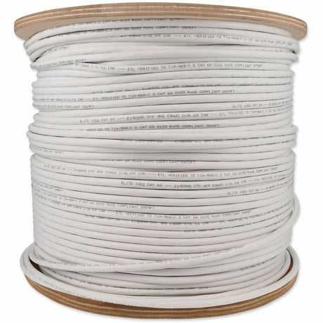 1000FT WHITE CAT6A UTP PVC