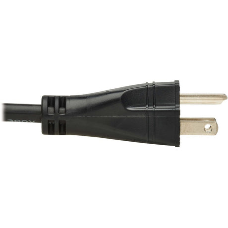 Eaton Tripp Lite Series Safe-IT Antibacterial Hospital-Grade Extension Cord, 5-15P to 5-15R - Green Dot, 13A, 125V, 16 AWG, Black, 10 ft. (3 m)