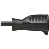 Eaton Tripp Lite Series Safe-IT Antibacterial Hospital-Grade Extension Cord, 5-15P to 5-15R - Green Dot, 13A, 125V, 16 AWG, Black, 10 ft. (3 m)