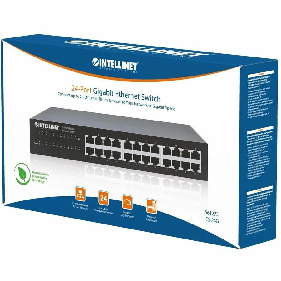 Intellinet 24-Port Gigabit Ethernet Switch