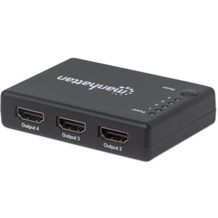 Manhattan 4K Compact 4-Port HDMI Splitter