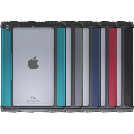 UZBL Folio Rugged Carrying Case (Folio) for 10.2" Apple iPad (9th Generation), iPad (8th Generation), iPad (7th Generation) Tablet - Deep Red