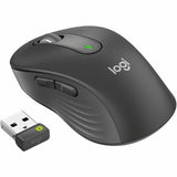 Logitech Signature M650 for Business Wireless Mouse, For Small to Medium Sized Hands, Logi Bolt, Graphite