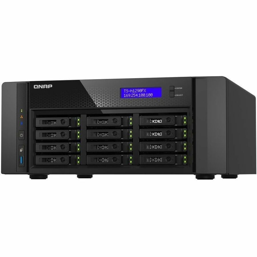 QNAP TS-h1290FX-7302P-256G SAN/NAS Storage System