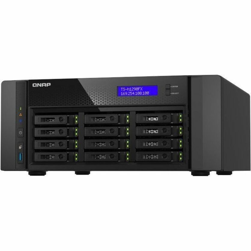 QNAP TS-h1290FX-7302P-128G SAN/NAS Storage System