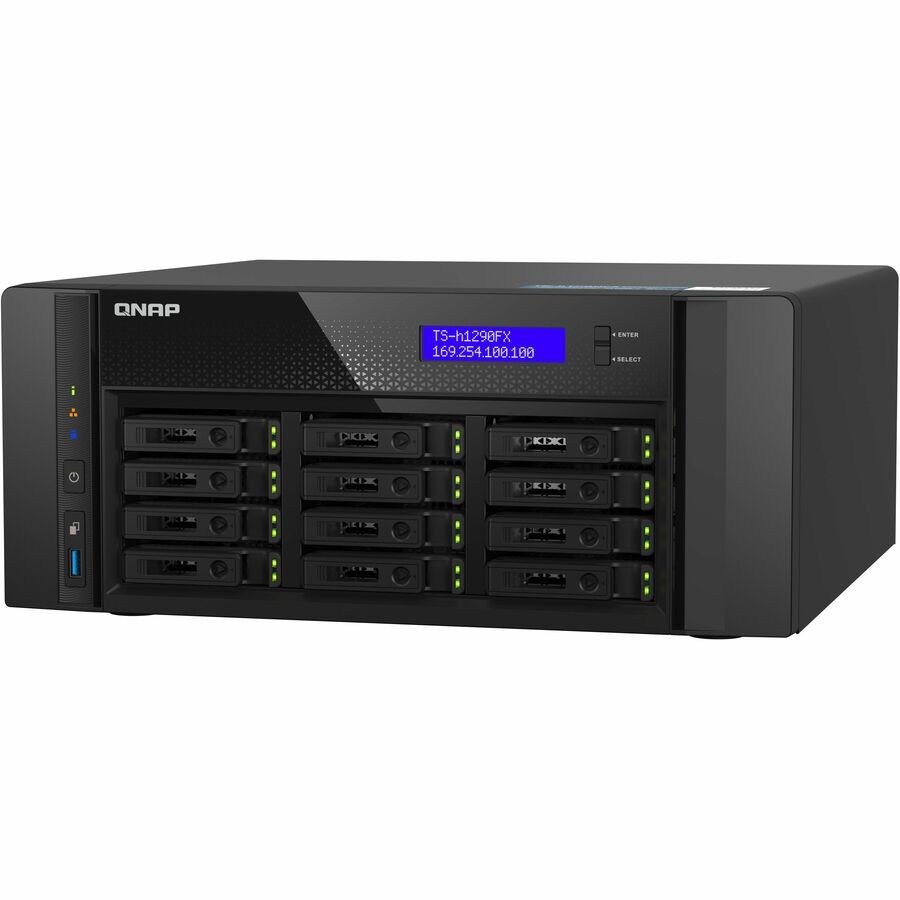 QNAP TS-H1290FX-7232P-64G SAN/NAS Storage System